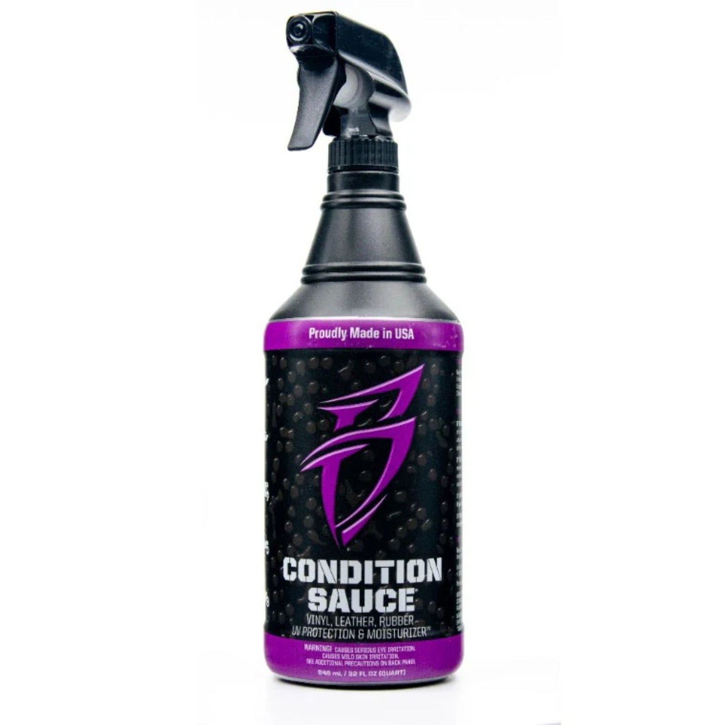 Boat Bling Sauce Condition Sauce for Vinyl, Leather & Rubber UV Protecting and Moisturizing Spray.