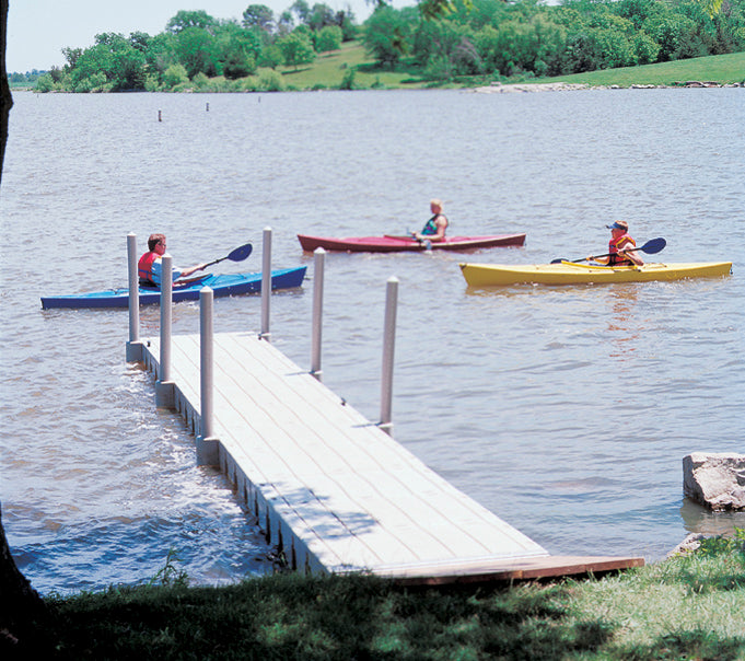 Pictured: 15' Connect-A-Dock 1000 Series Dock with 6 Pole Connectors