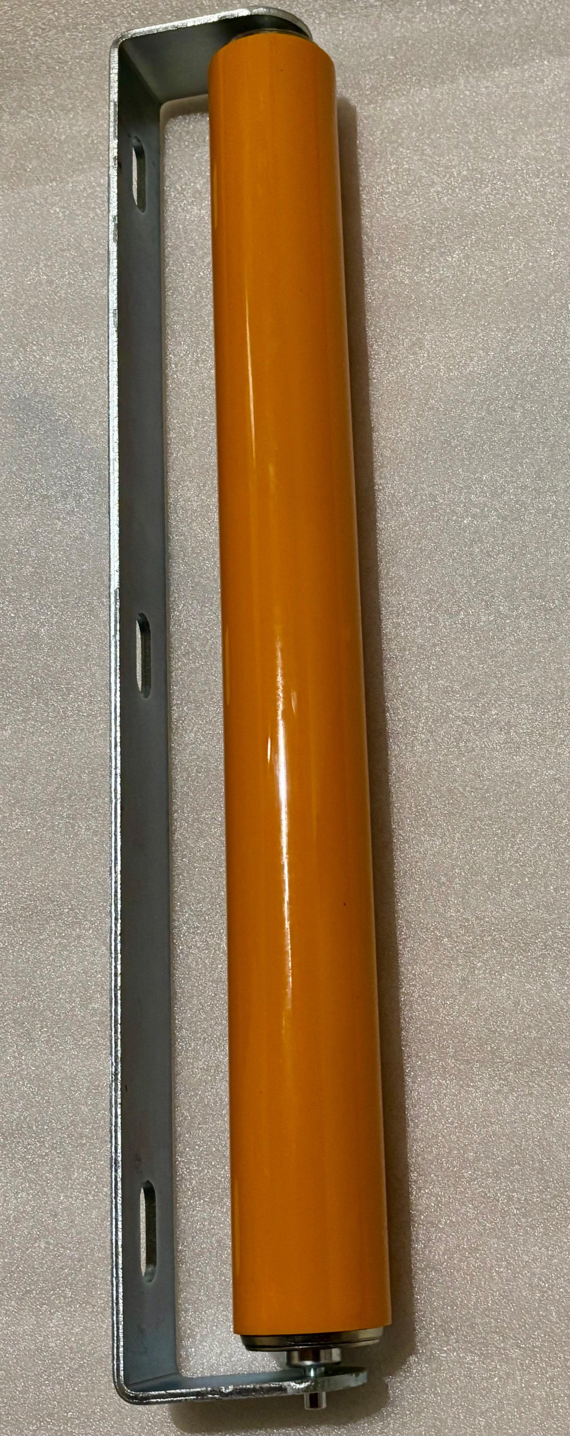 Dock N Roll mounting bracket side top view.  dock / pier roller.