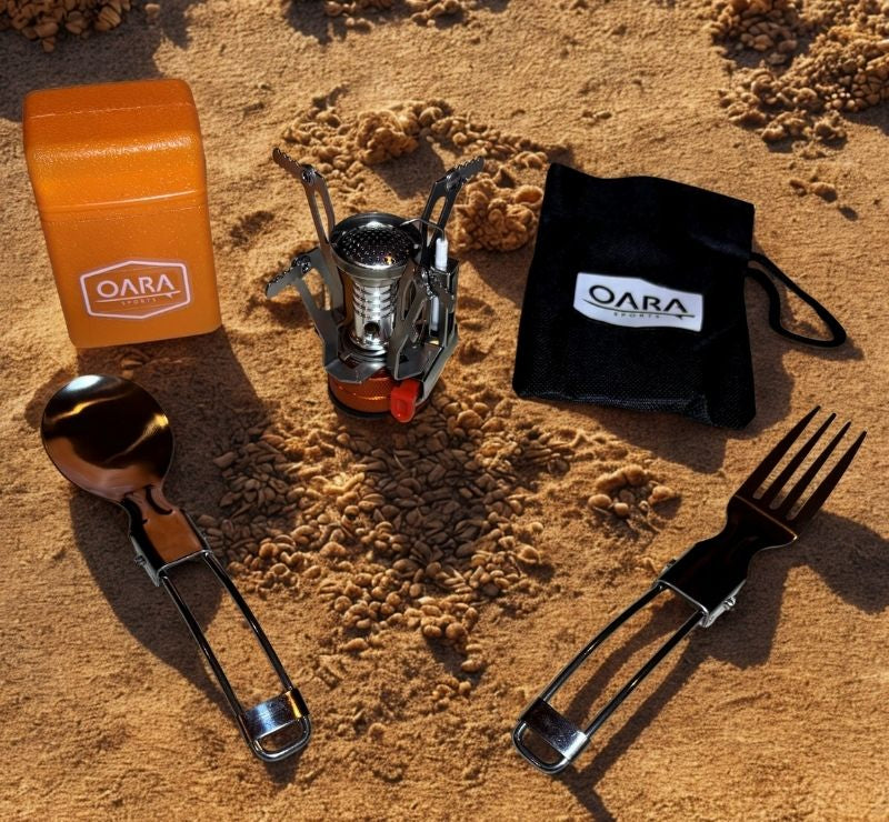 OARA Sports Camping Stove, great for beach front cooking, fishers, and river side camping.