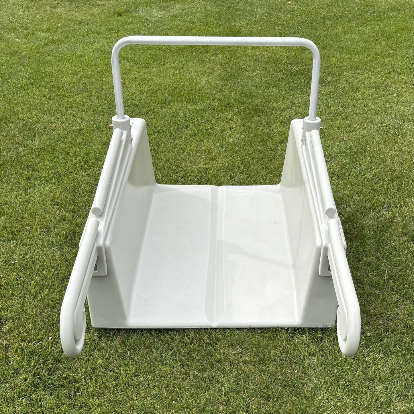 Assembled YAKport Kayak Launch Kit. Grayy YAKport pictured.